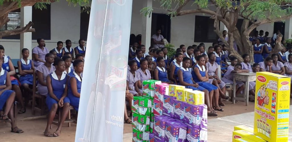Lexta Ghana Limited Visits Mawuko girls SHS, Ho