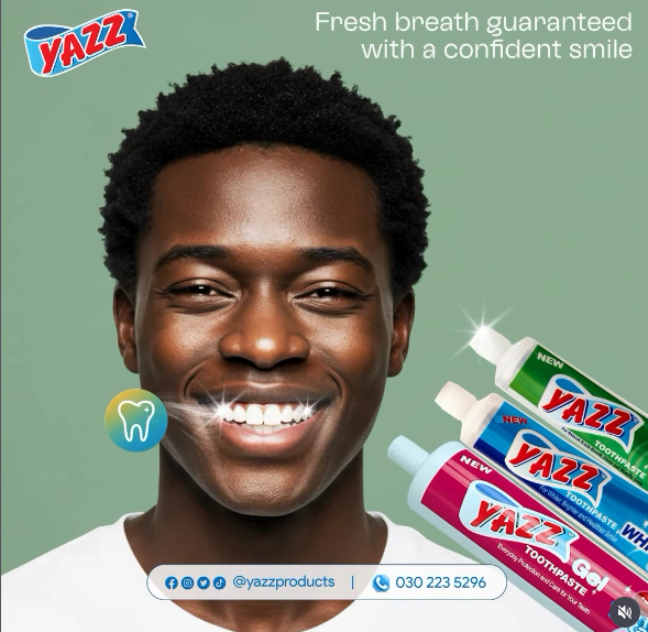 Yazz toothpaste