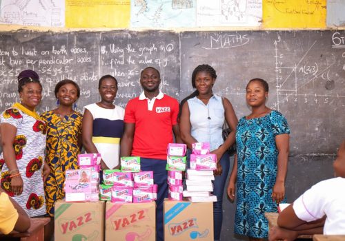 Lexta Ghana Limited spent time with the girls of Unity high JHS in Kotobabi in commemoration of the internal women’s day.